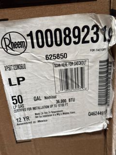 50 Gal. Tall 36,000 BTU Liquid Propane Water Heater - Image 5