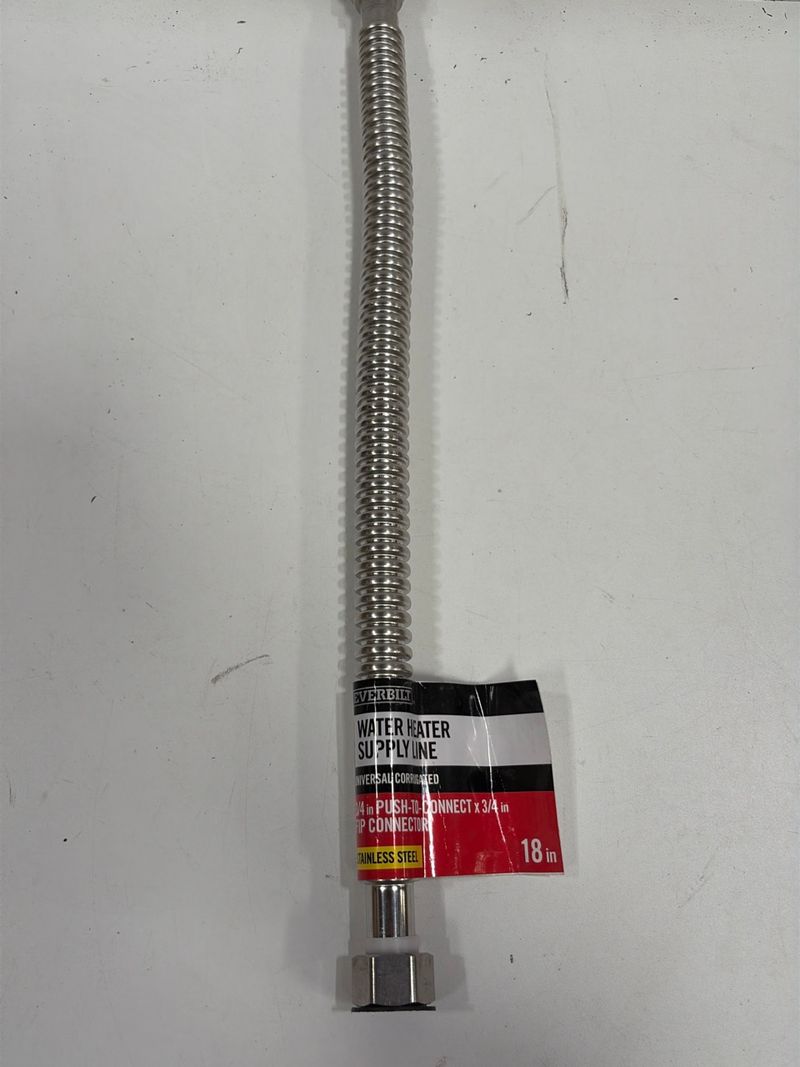 Water heater supply line - Image 1