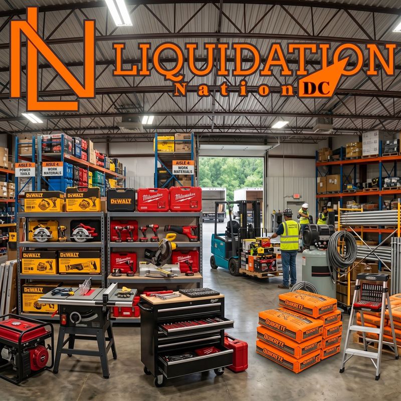 Massive Contractor Supply Liquidation