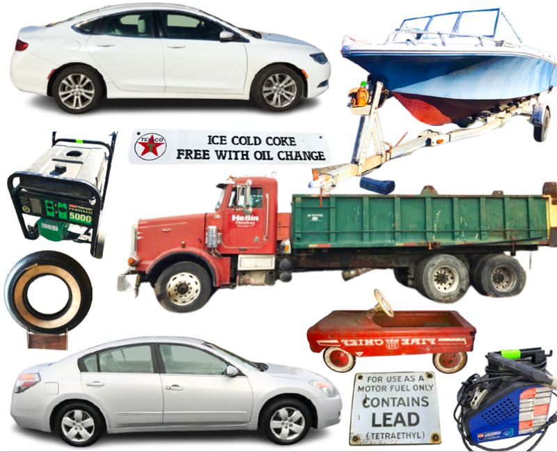 Monthly Consignment Vehicles, Tools & More banner