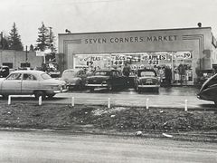 Falls Church Seven Corners Market Photo c1950 - Image 2