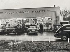 Falls Church Seven Corners Market Photo c1950 - Image 3