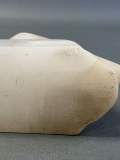 Pair Italian Alabaster Cockatoo Bookends - Image 7