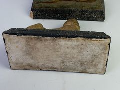 Plaster Sphinx Figural Bookends - Image 10