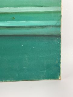 P. Jurash Still Life Oil Painting Violin Shelf - Image 5