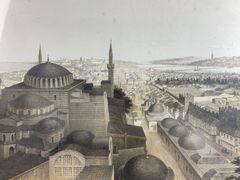 1852 Lithograph View of Istanbul by J. Haghe - Image 2