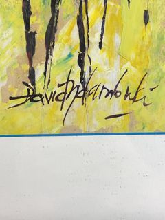 David Ndambuki "Going Sokoni" Oil Painting - Image 4