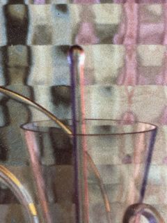 WGM Signed Still Life Print With Flowers - Image 4