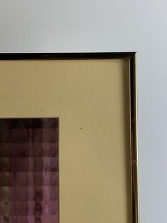 WGM Signed Still Life Print With Flowers - Image 6