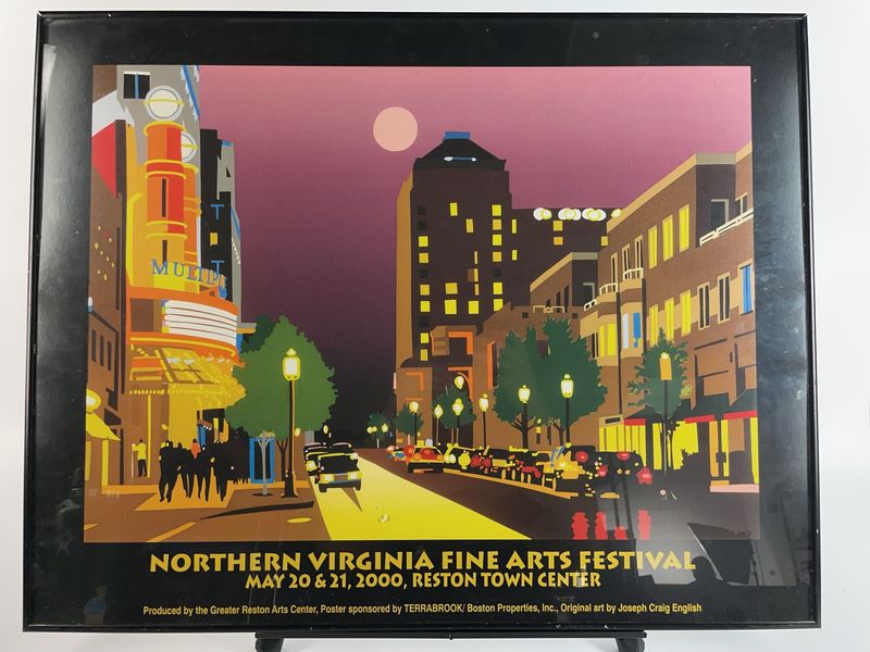 2000 Northern Virginia Fine Arts Festival Poster - Image 1
