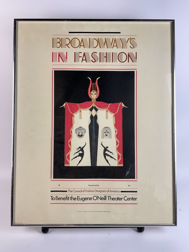 Broadway's In Fashion Poster, Framed Art Print - Image 1