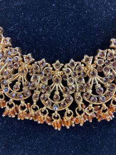 South East Asian Style Gold Tone Necklace - Image 3