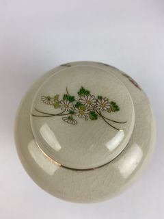 Satsuma Peacock Jar & Korean Celadon Jar Pair - Image 5