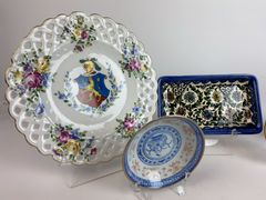 Decorative Plates and Dishes, 5 Pieces - Image 2
