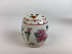 Porcelain Lot With Bowl, Teapot, Jar, 3 Pieces - Image 6