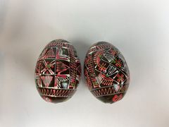Decorative Eggs Assortment Painted and Wooden - Image 4