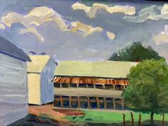 O. Tyburski PA Dutch Farm Acrylic 24x30 - Image 2