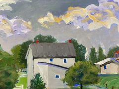 O. Tyburski PA Dutch Farm Acrylic 24x30 - Image 4