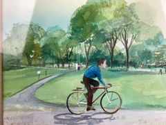 Signed Watercolor National Mall Washington DC - Image 2