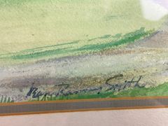 Signed Watercolor National Mall Washington DC - Image 4