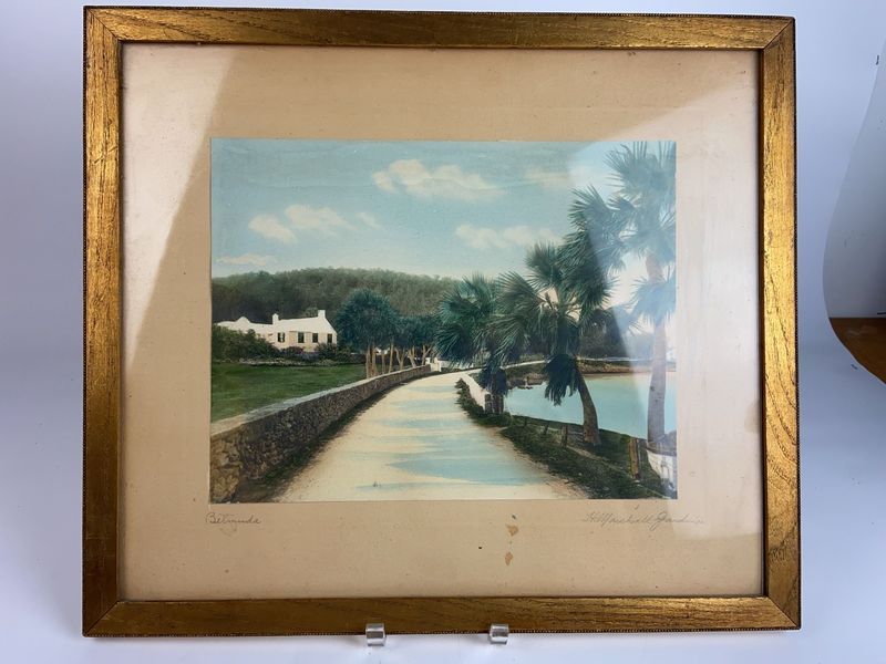 H. M. Gardiner Bermuda Mixed Media Artwork - Image 1