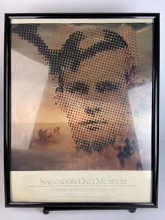 Salvador Dali Museum Poster, 1963 Portrait - Image 1