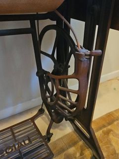 Special Sewing Machine Treadle Table - Image 11