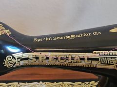 Special Sewing Machine Treadle Table - Image 4