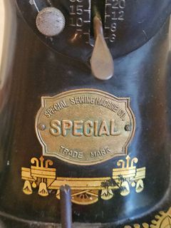 Special Sewing Machine Treadle Table - Image 6