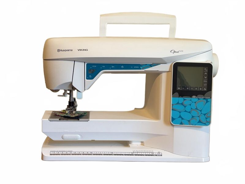 Husqvarna Viking Opal 670 Sewing Machine - Image 1