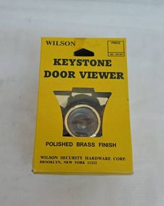Keystone Door Viewer Polished Brass Finish - Image 4