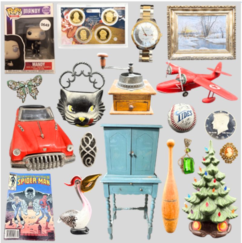 February Multi Seller Collectibles Consignment Auction banner