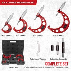 Micrometer Set 0-4 Inch - Image 3