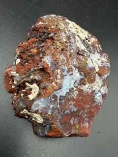 Natural Red Mexican Moss Agate Lapidary Rough Slab - Image 3