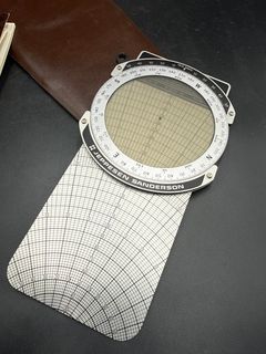 Jeppesen Sanderson Metal E6B Flight Computer with Slide and Manual - Image 3