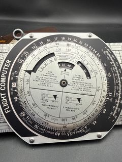 Jeppesen Sanderson Metal E6B Flight Computer with Slide and Manual - Image 4