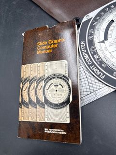 Jeppesen Sanderson Metal E6B Flight Computer with Slide and Manual - Image 5