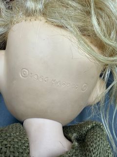 Hasbro 1965 Little Miss No Name Doll in Burlap Dress - Image 3