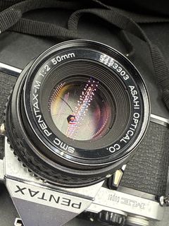 Pentax ME Super 35mm SLR Camera with Lenses and Flash - Image 5