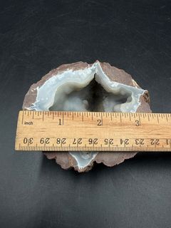 Polished Half Natural Agate Geode Thunderegg Crystal Mineral Specimen - Image 5