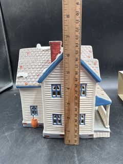 Department 56 Original Snow Village Farm House with Home Delivery Set - Image 6