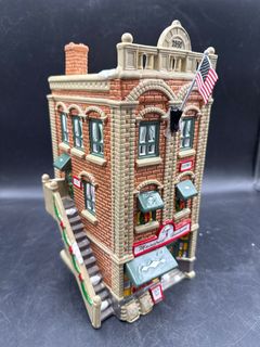 Department 56 Snow Village Mainstreet Hardware Store Building 5153-5 - Image 2