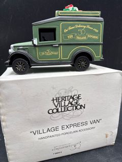 Department 56 Snow Village and Heritage Village Vehicles Accessories Lot - Image 8