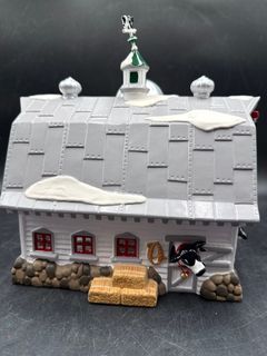 Department 56 Original Snow Village Big Bill's Service Station and Dairy Barn - Image 12