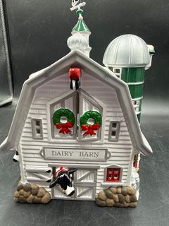 Department 56 Original Snow Village Big Bill's Service Station and Dairy Barn - Image 13