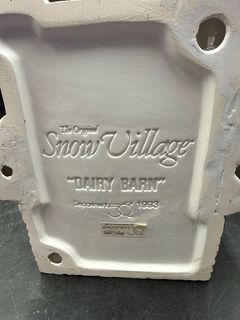Department 56 Original Snow Village Big Bill's Service Station and Dairy Barn - Image 14