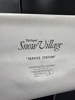 Department 56 Original Snow Village Big Bill's Service Station and Dairy Barn - Image 8
