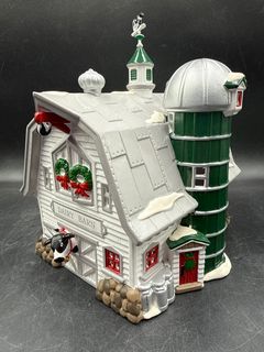 Department 56 Original Snow Village Big Bill's Service Station and Dairy Barn - Image 9
