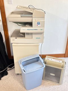 Minolta DiALTA Copier with Remington Paper Shredder and Supplies - Image 1