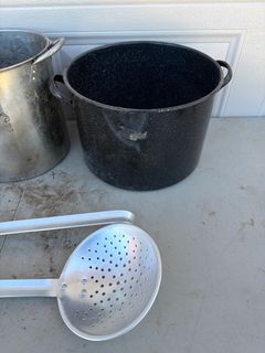 Outdoor Seafood Boil Stockpot Set with Strainer Basket and Skimmers - Image 2